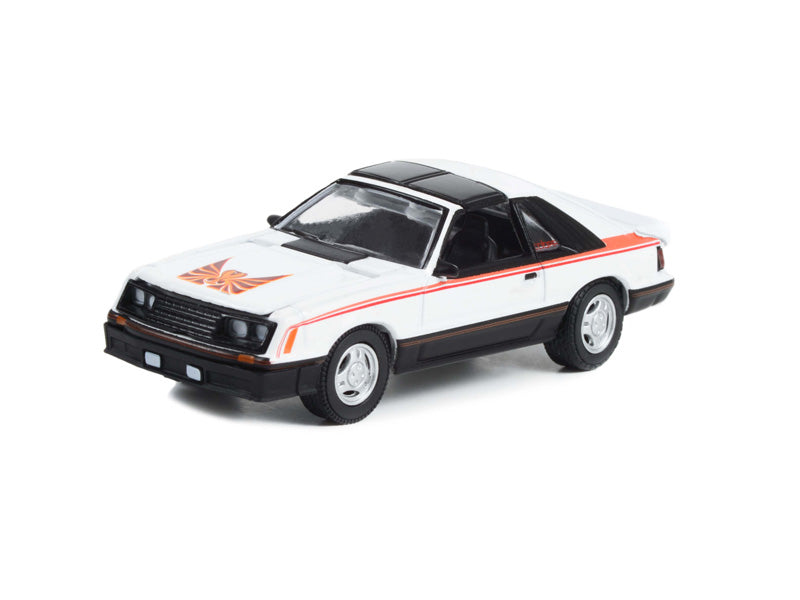 1981 Ford Mustang Cobra - Polar White (GL Muscle) Series 27 Diecast 1:64 Scale Model - Greenlight 13320D
