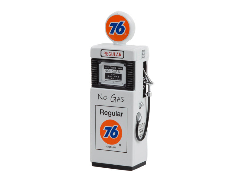 1951 Wayne 505 Gas Pump Union 76 Regular Gasoline ‘No Gas’ (Vintage Gas Pumps Series 12) Diecast 1:18 Scale Model - Greenlight 14120B