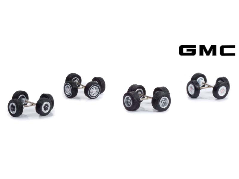 Auto Body Shop - GMC Trucks (Wheel & Tire Packs) Series 6 Diecast 1:64 Scale Model - Greenlight 16110A