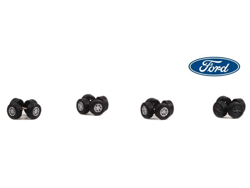Auto Body Shop - Thirteenth Generation (2015-20) Ford F-Series (Wheel & Tire Packs) Series 7 Diecast 1:64 Scale Model - Greenlight 16170C