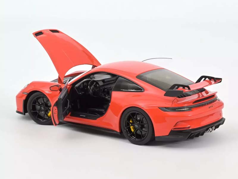 2021 Porsche 911 (992) GT3 Orange Diecast 1:18 Model - Norev 187300