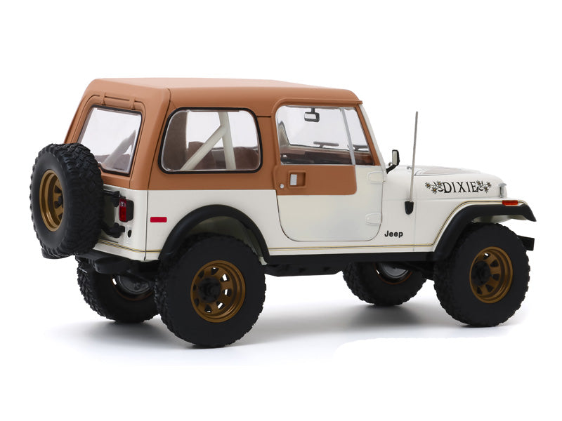 1979 Jeep CJ-7 Golden Eagle - Dixie Cream (Artisan Collection) Diecast 1:18 Scale Model - Greenlight 19065