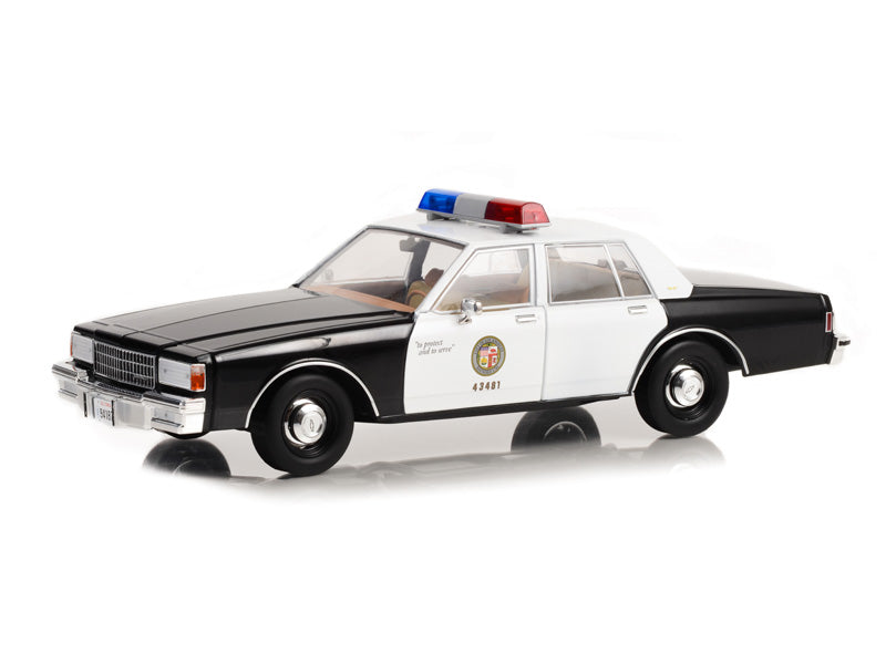 1986 Chevrolet Caprice - MacGyver Los Angeles Police Department LAPD (Artisan Collection) Diecast 1:18 Scale Model - Greenlight 19126