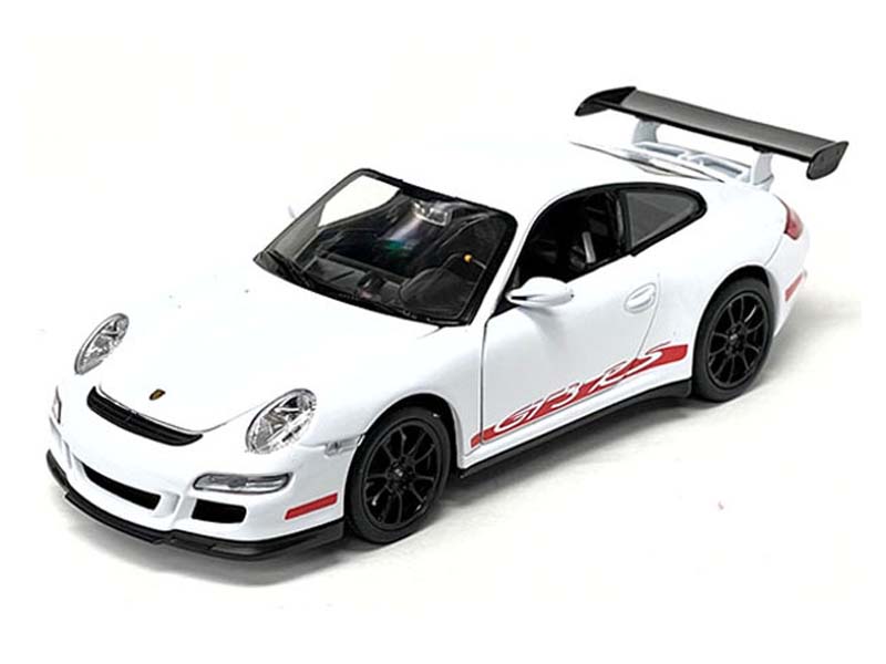 Porsche 911 (997) GT3 RS - White (NEX Models) Diecast 1:24 Scale Model Car  - Welly 22495WH - Karson Diecast Co.