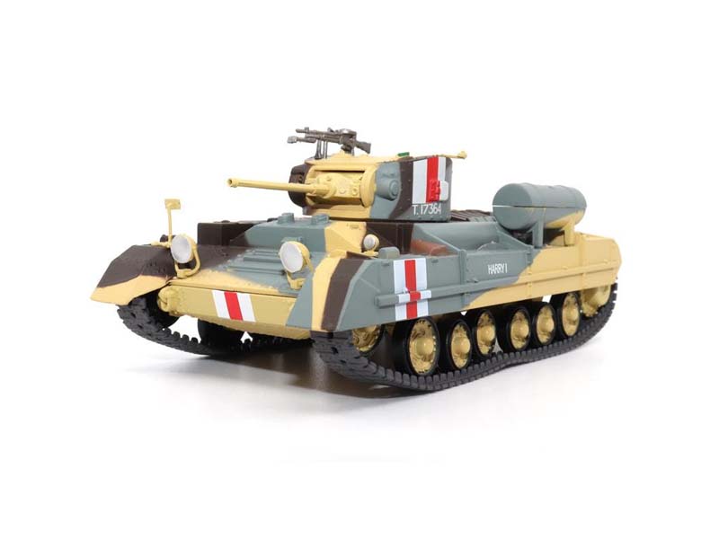 Infantry Tank MK.III - Valentine MK.II 8th Royal Tank Regiment Libya November 1941 (AFVs of WWII) 1:43 Scale Model - Motor City Classics 23192-41