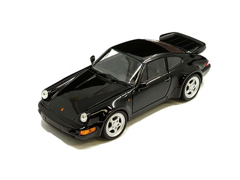 Porsche 964 Turbo - Black (NEX) Diecast 1:24-1:27 Scale Model Car - Welly 24023BK