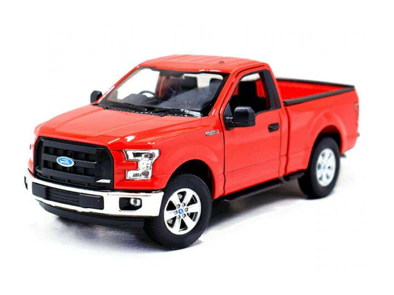 2015 Ford F-150 Regular Cab Pickup Truck Red (NEX) Diecast 1:24 Scale Model Car - Welly 24063RD