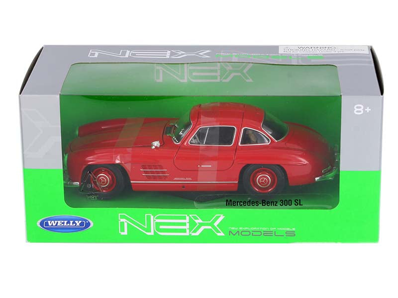 Mercedes-Benz 300SIL - Red (NEX) Diecast 1:24-1:27 Scale Model Car - Welly 24064RD