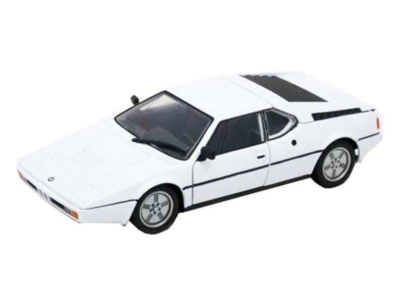 BMW M1 Coupe - White (NEX) Diecast 1:24 Scale Model Car - Welly 24098WH