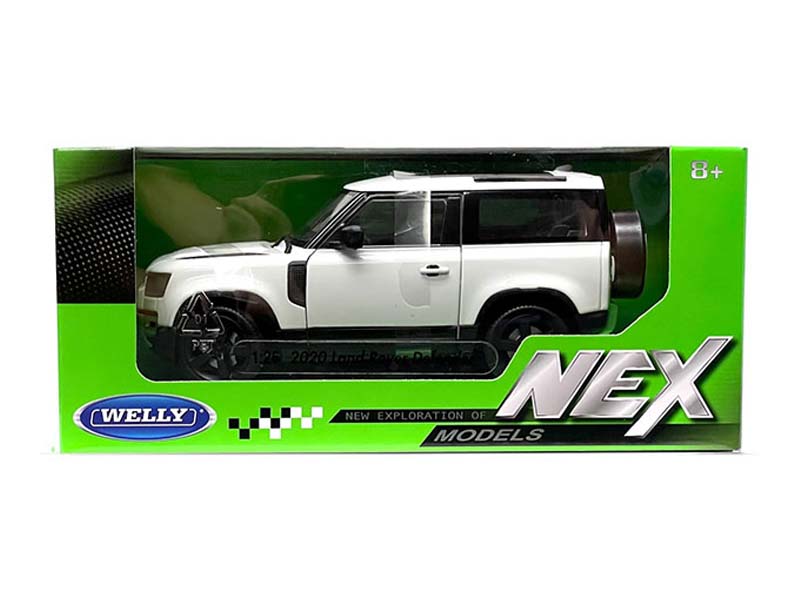 2020 Land Rover Defender - Metallic Cream White (NEX) Diecast 1:26 Scale Model - Welly 24110CRM