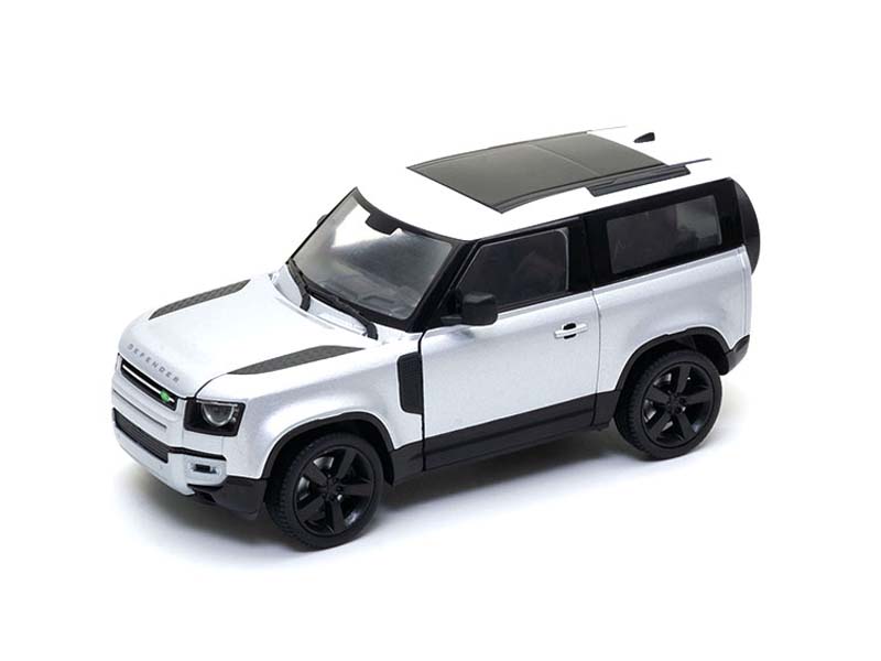 2020 Land Rover Defender - Silver (NEX) Diecast 1:26 Scale Model - Welly 24110SIL