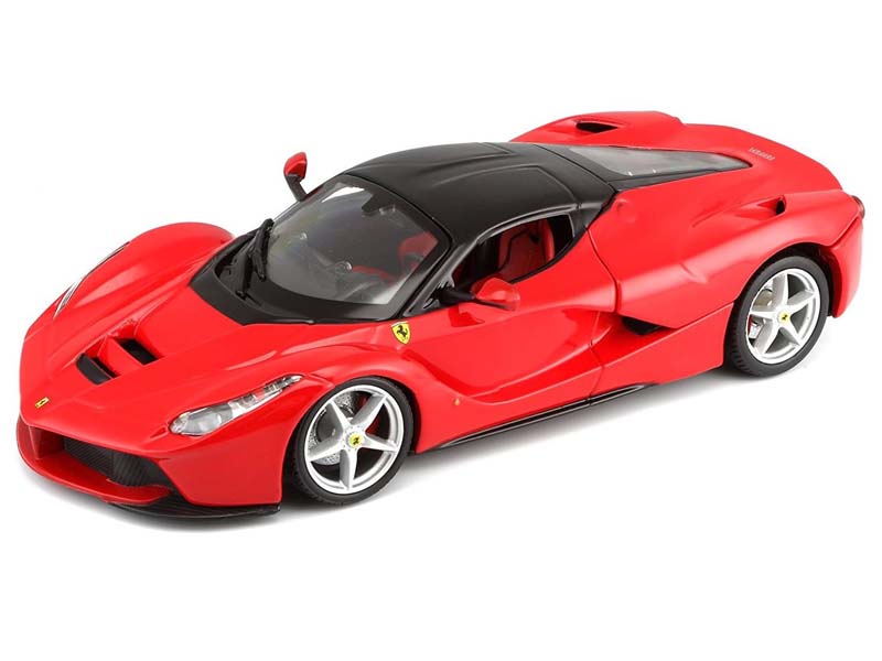 Ferrari Laferrari F70 - Red (Race & Play) Diecast 1:24 Model Car - Bburago 26001RD