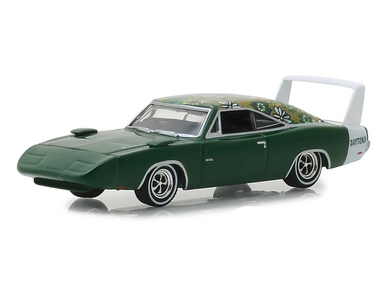 1969 Dodge Charger Daytona Mod Top 50th Anniversary (Anniversary Collection) Series 7 Diecast 1:64 Model - Greenlight 27970B