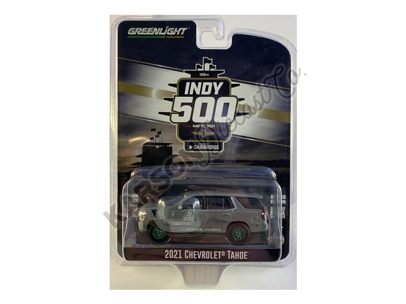 CHASE 2021 Chevrolet Tahoe Indy 500 Vehicle "Anniversary Collection" Series 13 Diecast 1:64 Scale Model Car - Greenlight 28080E
