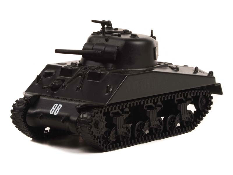 1944 M4 Sherman Tank (Black Bandit) Series 26 Diecast 1:64 Model - Greenlight 28090A