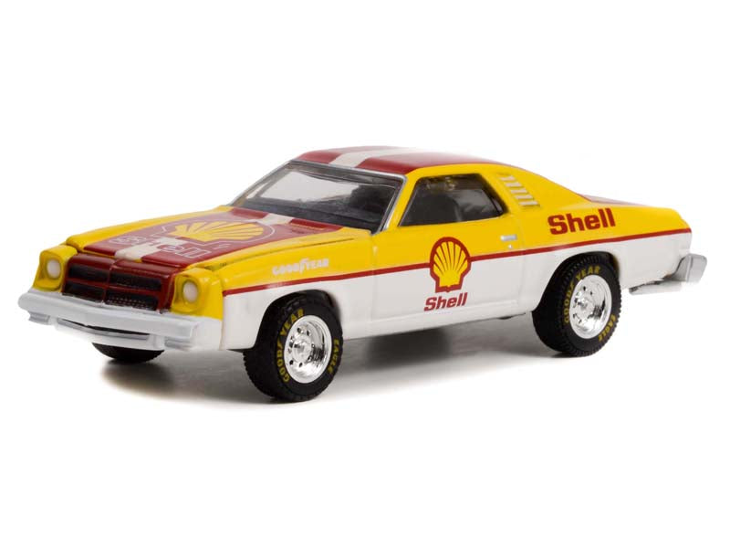 1975 Chevrolet Chevelle Laguna - Shell Oil 100th (Anniversary Collection) Series 14 Diecast 1:64 Scale Model Car - Greenlight 28100B