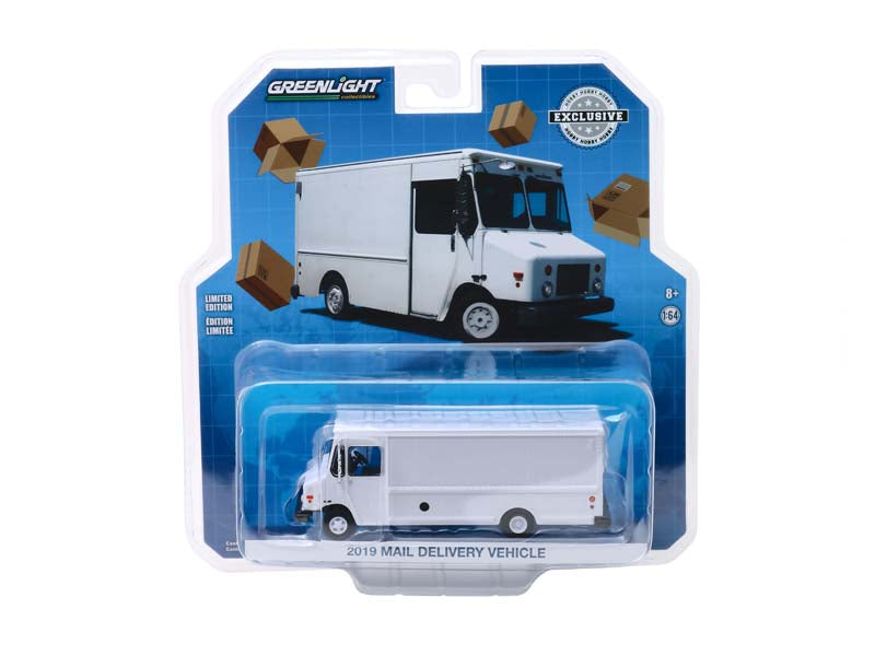 2019 Mail Delivery Vehicle - White (Hobby Exclusive) Diecast 1:64 Scale Model - Greenlight 30097