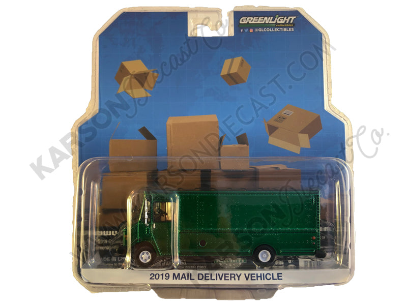 CHASE 2019 Mail Delivery Vehicle White "Hobby Exclusive" 1:64 Diecast Model - Greenlight 30097