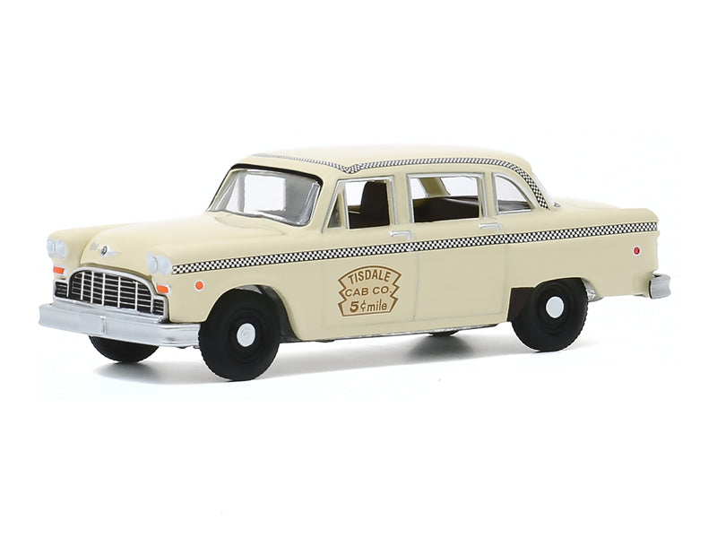 1971 Checker Taxicab - Tisdale Cab Co. "Hobby Exclusive" Diecast 1:64 Scale Model Car - Greenlight 30182