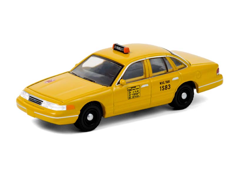1994 Ford Crown Victoria - NYC Taxi (Hobby Exclusive) Diecast 1:64 Model - Greenlight 30206