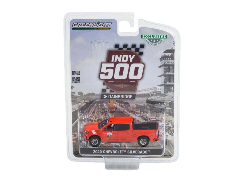 2020 Chevrolet Silverado - 104th Running of the Indianapolis 500 Official Truck (Hobby Exclusive) Diecast 1:64 Scale Model - Greenlight 30259