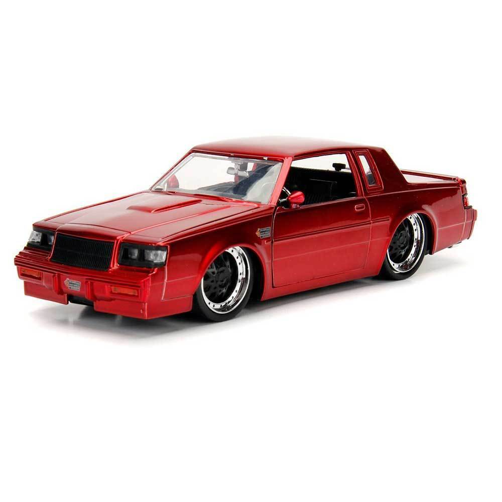 1987 Buick Grand National Candy Red 1:24 Scale Diecast Model Car - Jada 30343