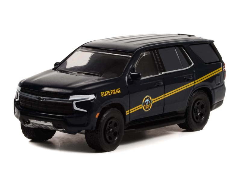 2021 Chevrolet Tahoe Police Pursuit Vehicle - West Virginia State Police Department (Hot Pursuit) 1:64 Scale Model - Greenlight 30343