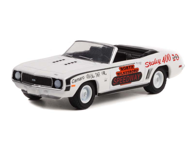 1969 Chevrolet Camaro Convertible - North Wilkesboro Speedway Official Pace Car (Hobby Exclusive) Diecast 1:64 Model - Greenlight 30346