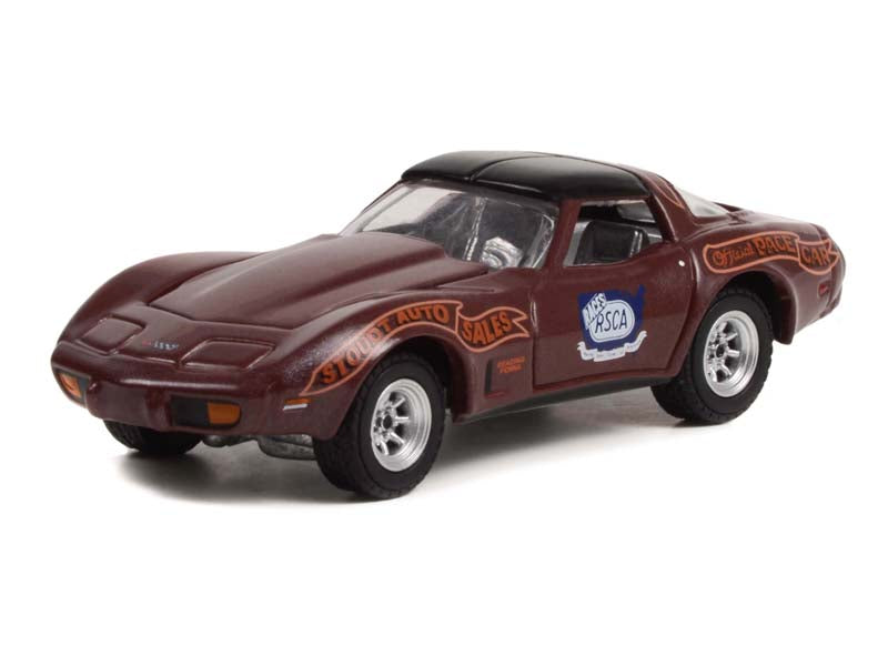 1982 Chevrolet Corvette - Nazareth National Motor Speedway Official Pace Car (Hobby Exclusive) Diecast 1:64 Model - Greenlight 30348