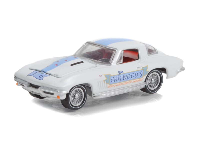 1966 Chevrolet Corvette - Joie Chitwood’s Legion of Worlds Greatest Daredevils (Hobby Exclusive) Diecast 1:64 Scale Model - Greenlight 30357