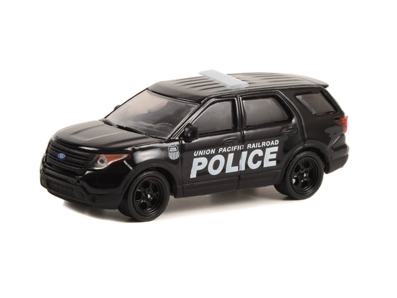 2015 Ford Police Interceptor Utility - Union Pacific Railroad Police (Hobby Exclusive) Diecast Scale 1:64 Scale Model - Greenlight 30386