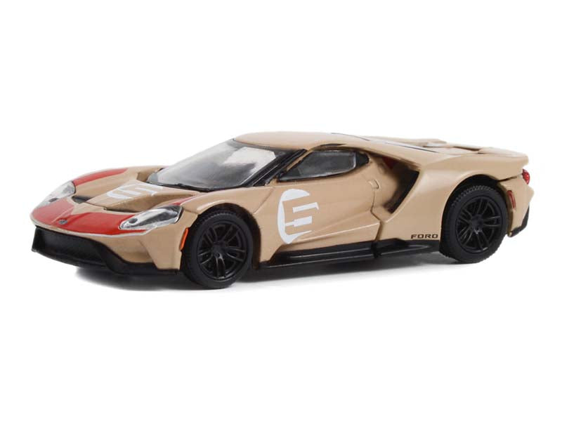 PRE-ORDER 2022 Ford GT - Holman Moody #5 Heritage Edition - 1966 24 Hours of Le Mans Tribute (Hobby Exclusive) Diecast 1:64 Scale Model - Greenlight 30413