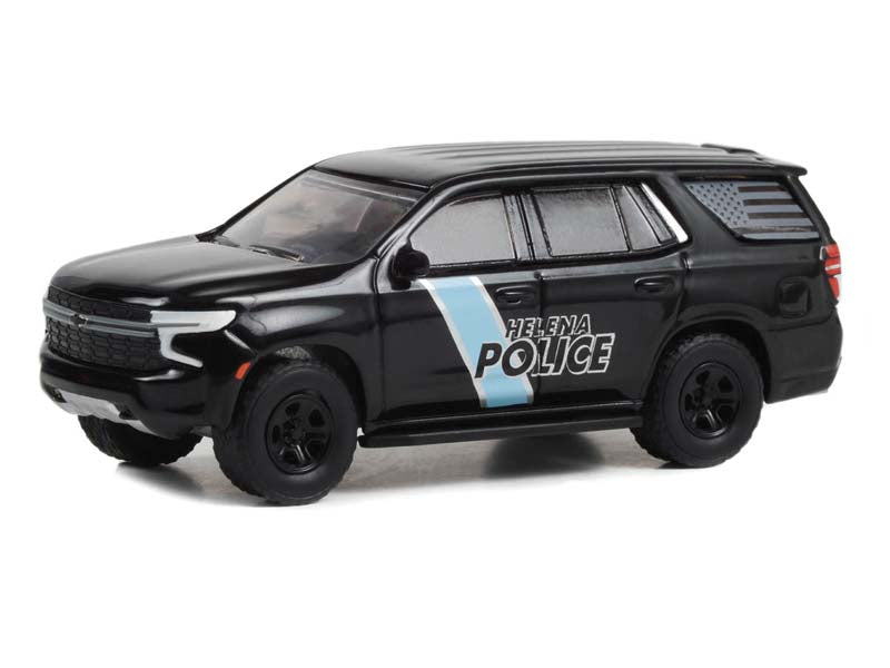 2022 Chevrolet Tahoe Police Pursuit Vehicle (PPV) - Helena Police Department Alabama (Hobby Exclusive) Diecast 1:64 Scale Model - Greenlight 30416
