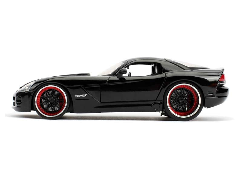 Letty's Dodge Viper SRT 10 - Black (Fast & Furious) Series Diecast 1:24 Scale Model - Jada 30731