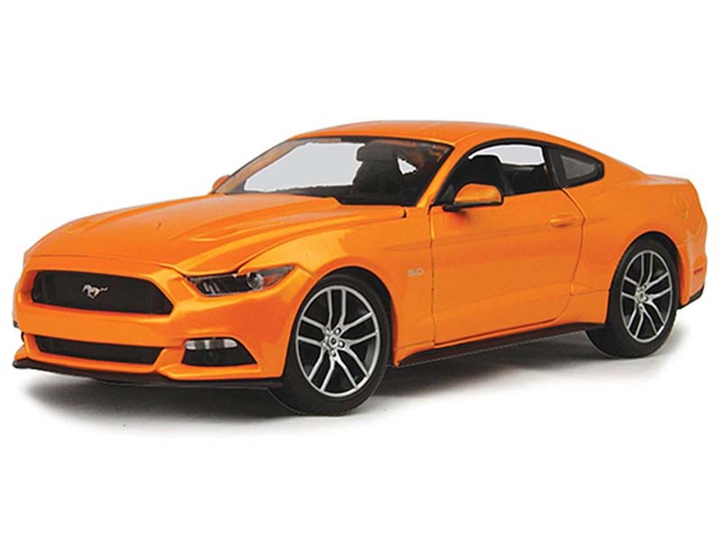 2015 Ford Mustang GT 5.0 - Metallic Orange (Special Edition) Diecast 1:18 Scale Model - Maisto 31197OR