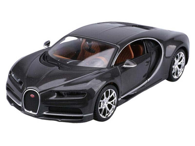 Bugatti Chiron - Grey Diecast 1:24 Scale Model Car - Maisto 31514GRY