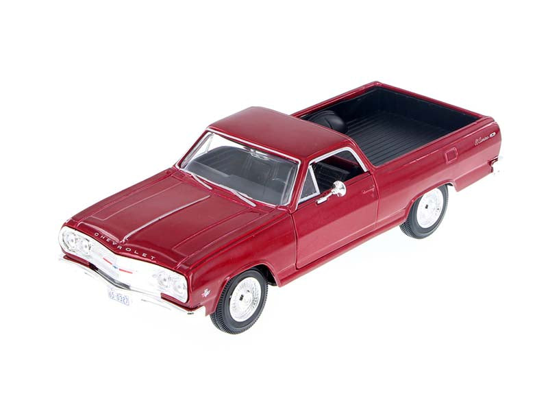 1965 Chevrolet El Camino - Metallic Red Diecast 1:25 Scale Model Car - Maisto 31977RD