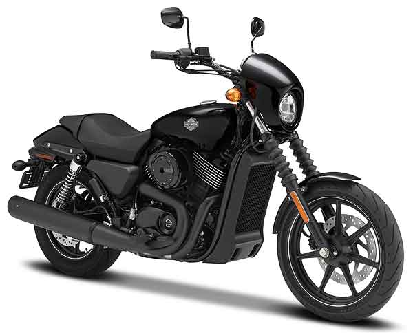 2015 Harley Davidson Street 750 Motorcycle Model 1:12 Scale - Maisto 32333BK