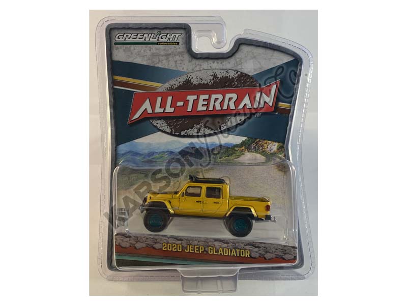 CHASE 2020 Jeep Gladiator with Off-Road Parts "All-Terrain Series 12" Diecast 1:64 Scale Model - Greenlight 35210D