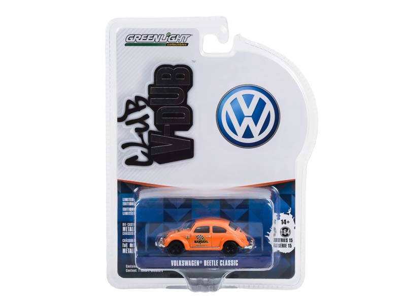 Classic Volkswagen Beetle - Bardahl - Protect What Moves You (Club Vee-Dub) Series 15 Diecast 1:64 Scale Model - Greenlight 36060F