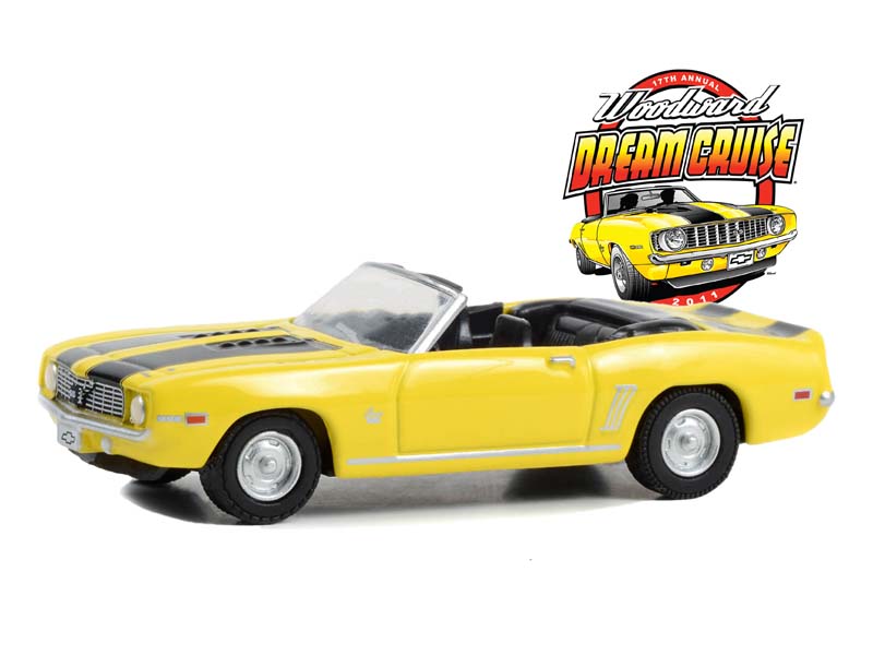 1969 Chevrolet Camaro SS Convertible - 17th Annual Heritage Vehicle (Woodward Dream Cruise) Series 1 Diecast 1:64 Scale Model - Greenlight 37280B