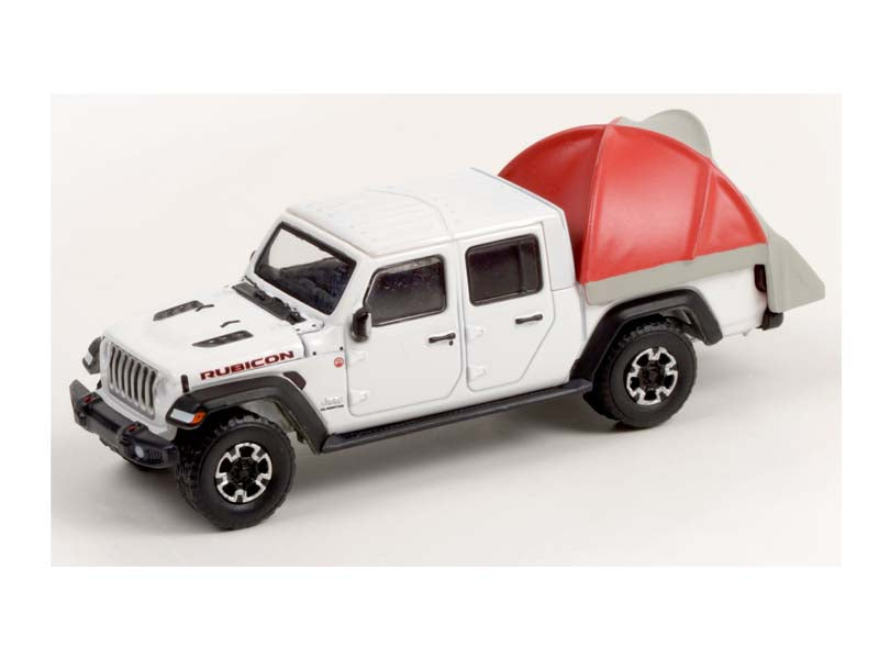 2020 Jeep Gladiator w/ Modern Truck Bed Tent (The Great Outdoors) Series 1 Diecast 1:64 Scale Model - Greenlight 38010D