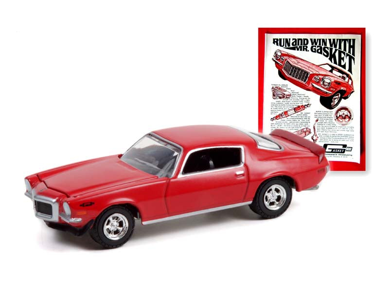 1970 Chevrolet Camaro - Run And Win With Mr. Gasket (Vintage Ad Cars) Series 6 Diecast 1:64 Models - Greenlight 39090B