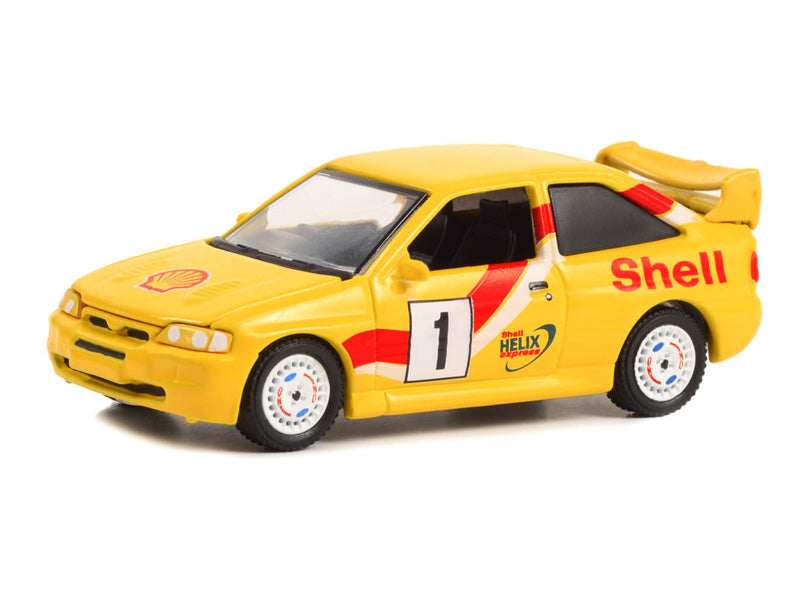 1996 Ford Escort RS Cosworth #1 Shell Helix (Shell Oil Special Edition) Series 1 Diecast Scale 1:64 Model - Greenlight 41125C