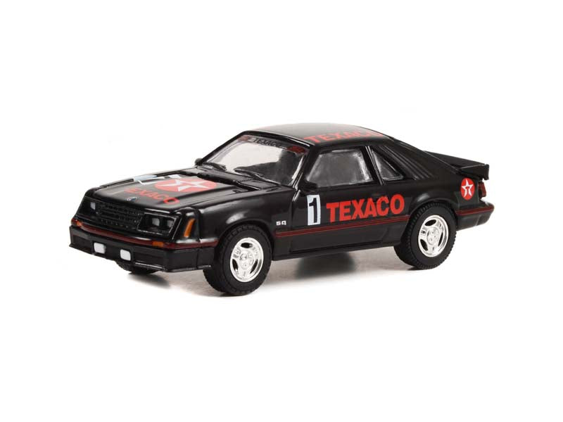 1982 Ford Mustang GT - Texaco #1 (Running on Empty) Series 15 Diecast 1:64 Scale Model Car - Greenlight 41150C