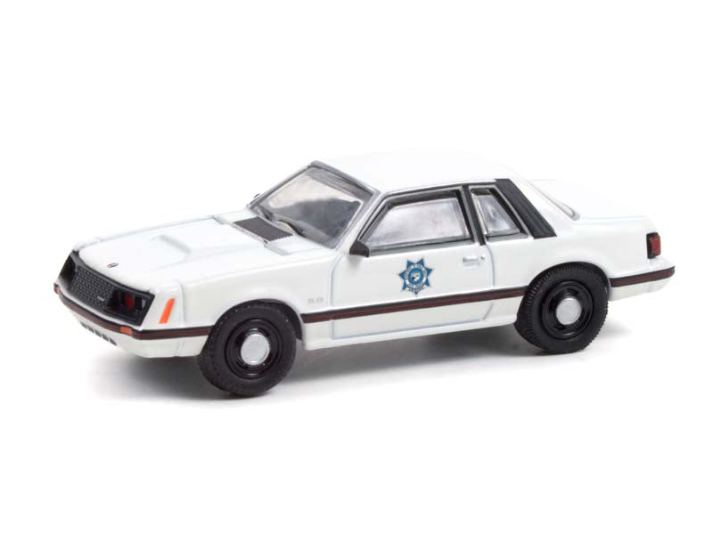 1982 Ford Mustang SSP - Arizona Department of Public Safety (Hot Pursuit) Series 39 Diecast 1:64 Scale Model - Greenlight 42970A