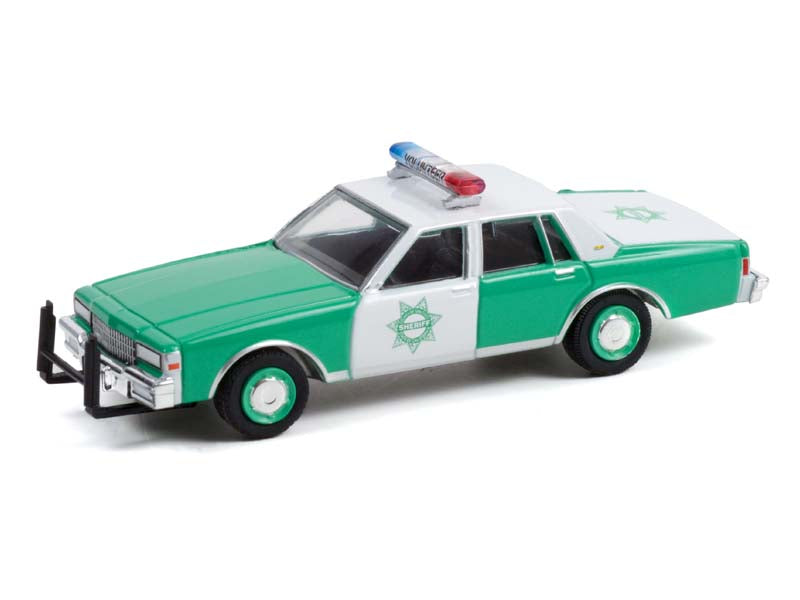 1989 Chevrolet Caprice - San Diego County Volunteer Sheriff (Hot Pursuit) Series 40 Diecast 1:64 Scale Model Car - Greenlight 42980B