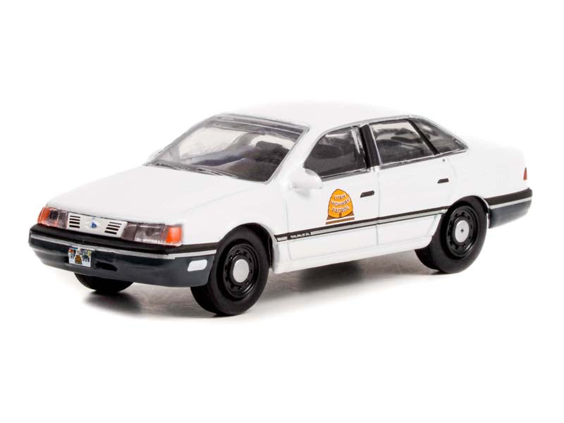 1990 Ford Taurus - Utah Highway Patrol (Hot Pursuit) Series 41 Diecast 1:64 Scale Model - Greenlight 42990A