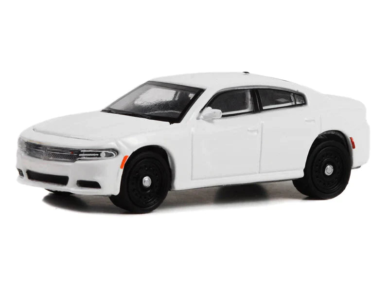 2022 Dodge Charger Pursuit White - Hot Pursuit (Hobby Exclusive) Diecast 1:64 Scale Model - Greenlight 43002