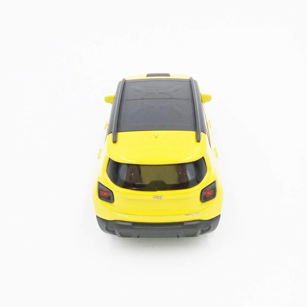 2017 Jeep Renegade Trailhawk Yellow 5" Diecast Model - Welly - 43736